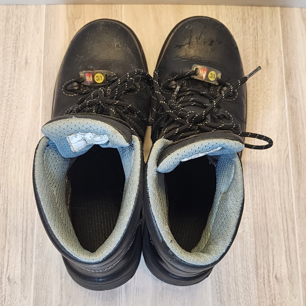 Framer Composite Toe Work Boots Avenger Black Women size 8 moderate condition - Picture 10 of 16